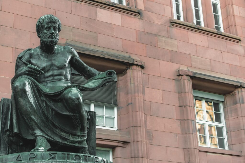 心に響く英語ことわざ（574）古代ギリシアの哲学者アリストテレスの名言　The aim of art is to represent not the outward appearance of things, but their inward significance.（絵は言わず、心は通ず）