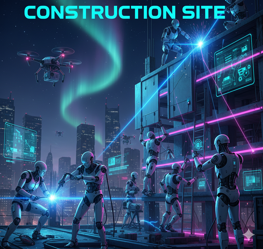 人工知能AIの進化により建設業の仕事はどうなるのか？