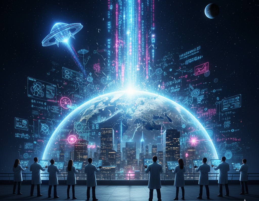 宇宙人からのメッセージが人類の科学をどう書き換えてしまうのか?