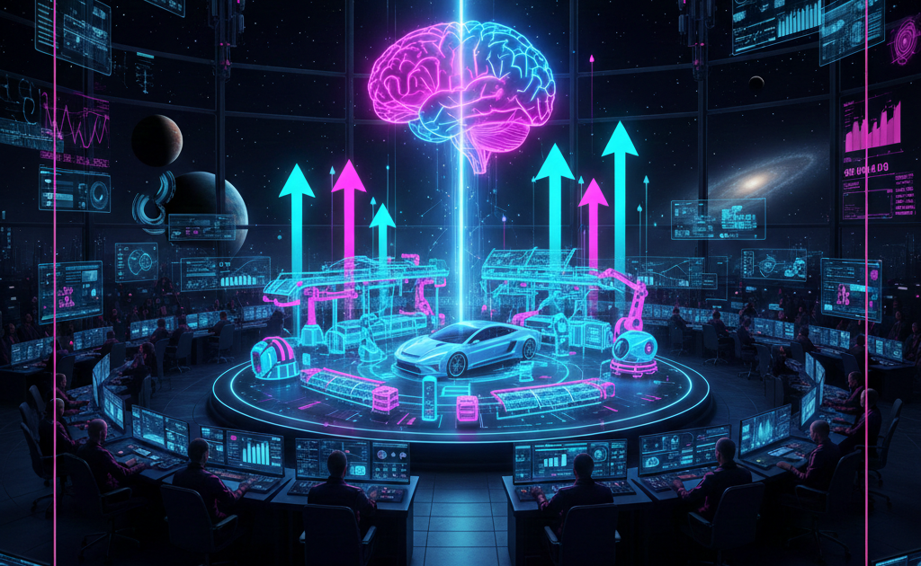 人工知能の進化は自動車製造業界の競争をどう変えるか?