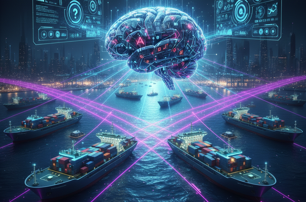 人工知能の進化は海運業界の競争をどう変えるか?