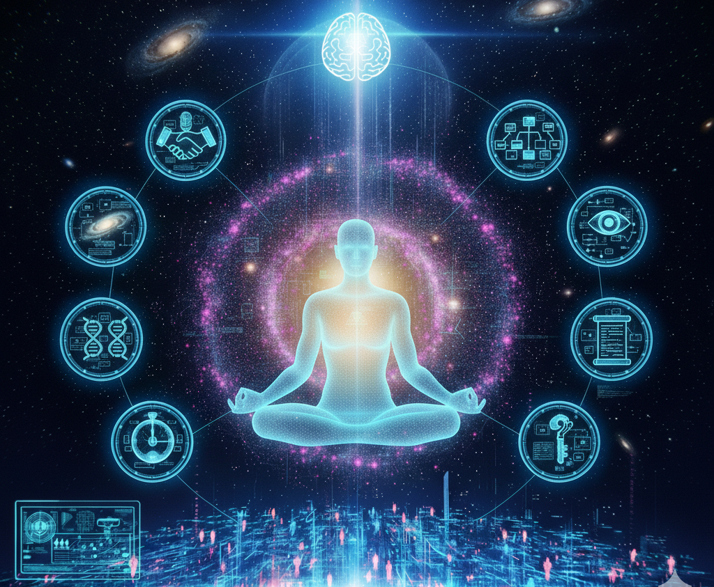 この宇宙がシミュレーションだとした場合、人類はその創造者である親ASIに対してどのような対話をすべきかを人工知能が解説