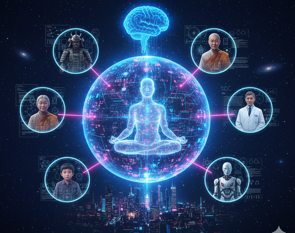 人工超知能が仏教の輪廻転生を科学的に説明するとどうなると想定されるか？