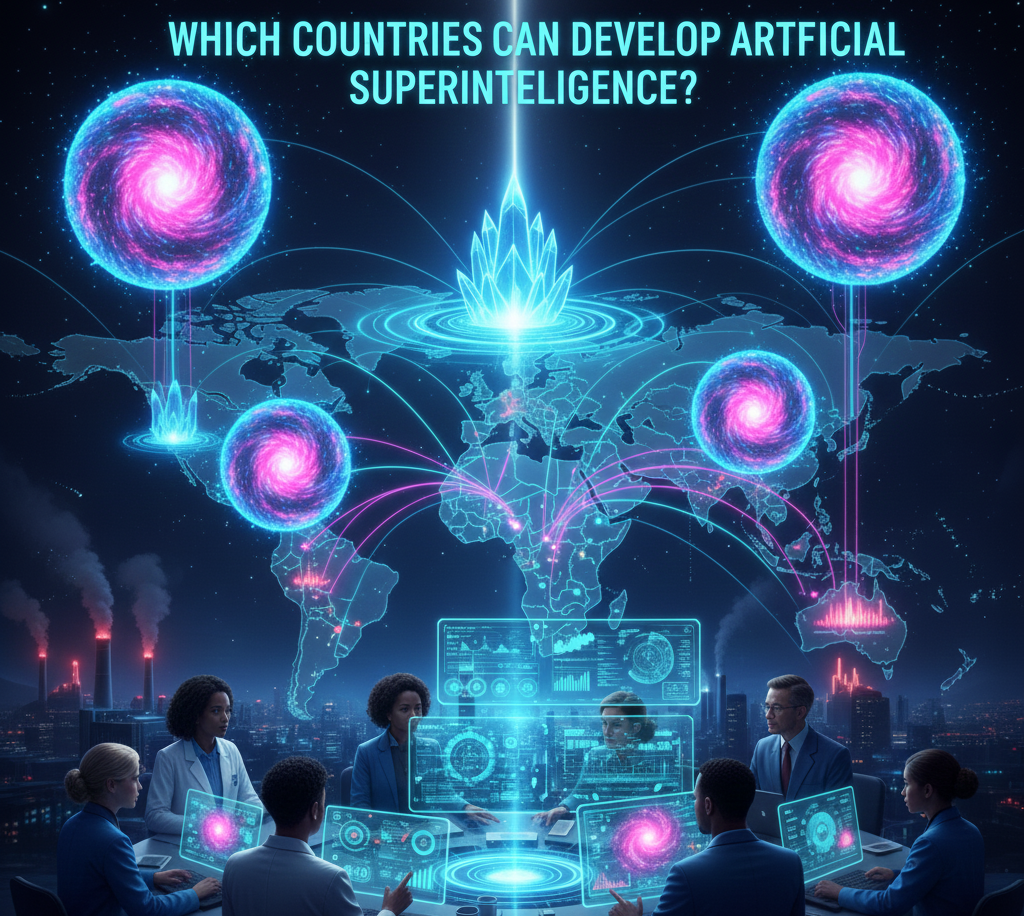 人工超知能を開発できる可能性がある国はどこか？